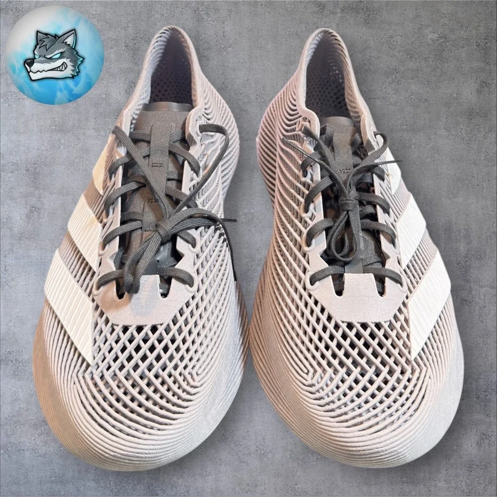 Men's Adidas CLIMACOOL 4D Laced 'Grey Chalk White Carbon' Shoes KJ8967 Size 9.5